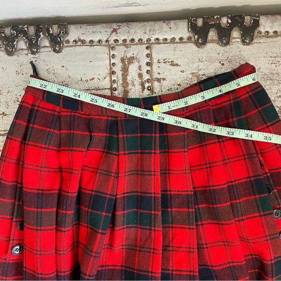 Vintage Plaid Maxi Skirt - Picture 13 of 14